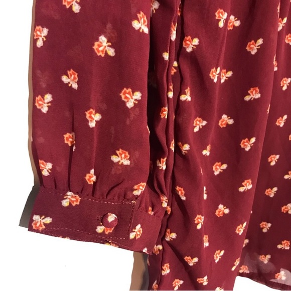 Abercrombie & Fitch Floral Jumper size 8 - Picture 6 of 16